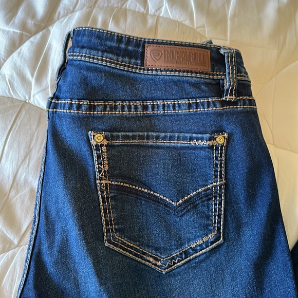 Rock & roll denim MID RISE EXTRA STRETCH BOOTCUT RIDING JEANS - Picture 2 of 8